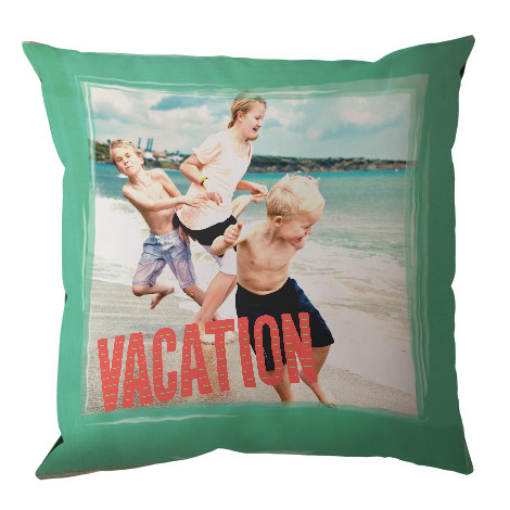 Single-Sided Custom Throw Pillow, 18x18